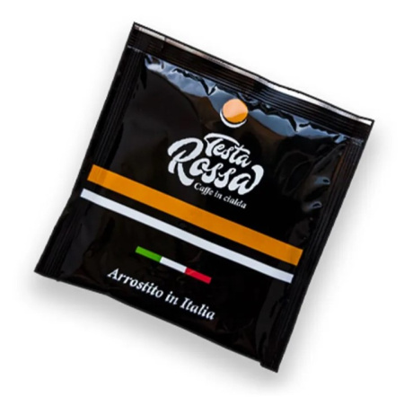 Кофе натуральный молотый в чалдах Testa Rossa, 30 чалд