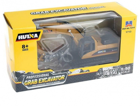 Экскаватор Hui Na Toys масштаб 1:50 - HN1713
