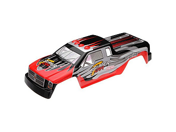 Окрашенный кузов (красный) для моделей WLtoys L969 масштаба 1:12 L969-14