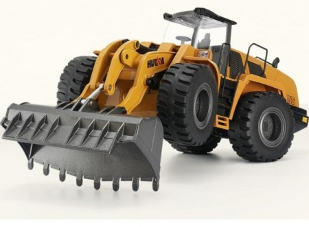 Радиоуправляемый погрузчик бульдозер HUI NA TOYS масштаб 1:14 2.4G - HN1583