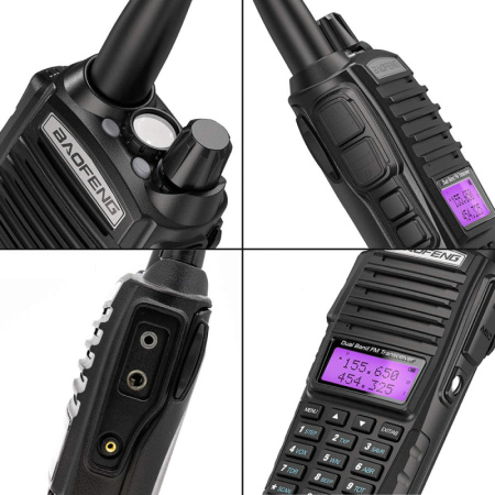 Радиостанция Baofeng UV-82 5W Tri-Band