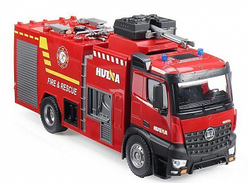 Радиоуправляемая пожарная машина HUI NA TOYS масштаб 1:14 2.4G - HN1562