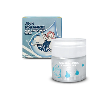 Elizavecca] Крем для лица УВЛАЖНЕНИЕ/ГИАЛУРОН Aqua Hyaluronic Acid Water Drop, 50 мл