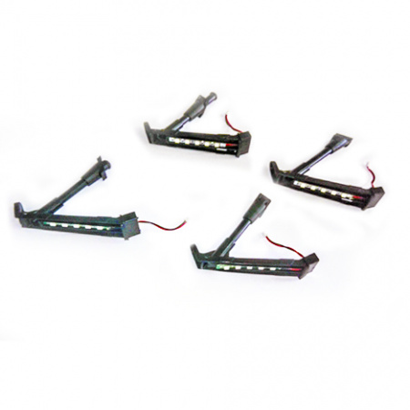 Комплект стоек шасси с LED подсветкой Wltoys Q333A, 4 штуки