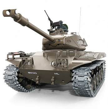Радиоуправляемый танк Heng Long US M41A3 Bulldog масштаб 1:16 2.4 G - 3839-1 V7.0