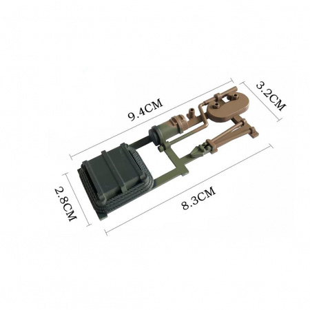 Пластиковые инструменты HENG LONG 3819/3819-1 - B6