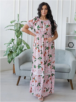 Платье Лето 3, Розовый