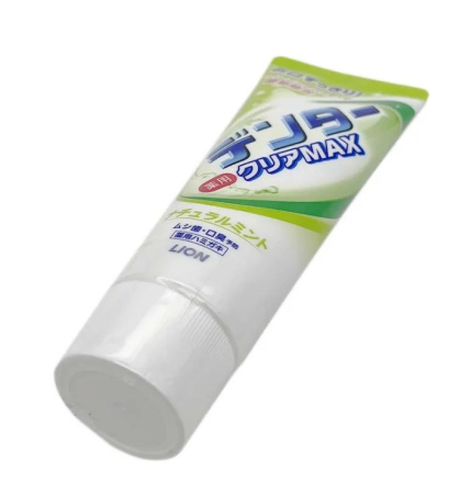 LION ЯПОНИЯ Зубная паста НАТУРАЛЬНАЯ МЯТА Dentor Clear MAX Natural Mint, 140г