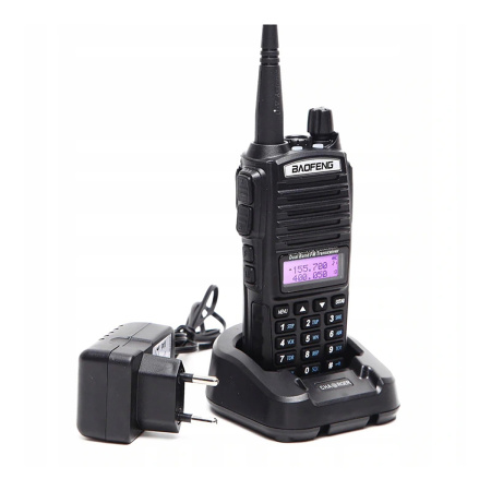Радиостанция Baofeng UV-82 (8W) 3 режима, Черный (2 шт.)