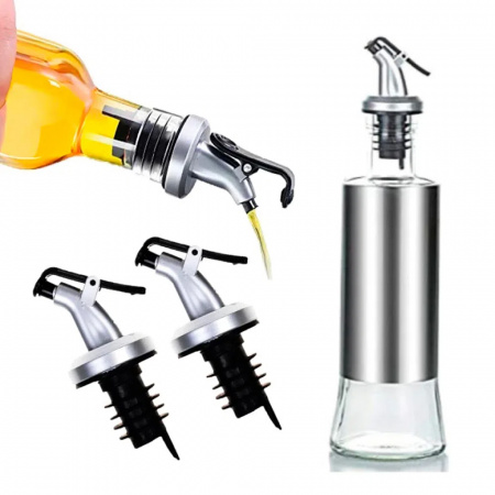 Дозатор для масла стеклянный с пробкой 300 ml
