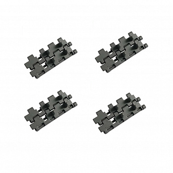 Пластиковая гусеница для декора брони HENG LONG 3819/3819-1, 4 шт. - А10