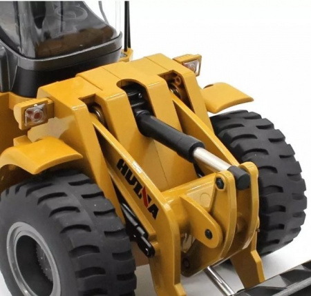 Радиоуправляемый погрузчик бульдозер HUI NA TOYS масштаб 1:14 2.4G - HN1583