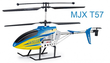 Радиоуправляемый вертолет MJX T57 3CH RC с гироскопом - T57