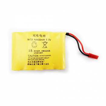 Аккумулятор Ni-Cd 400mAh, 6V, JST - HNB-80061
