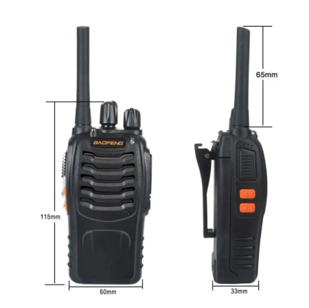 Радиостанция Baofeng BF-888H (комплект 2 шт.)