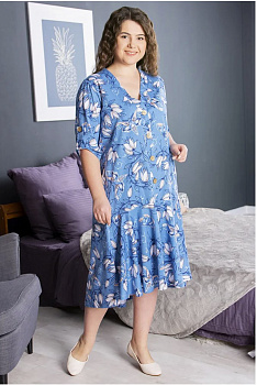 Платье Людмила, Голубой