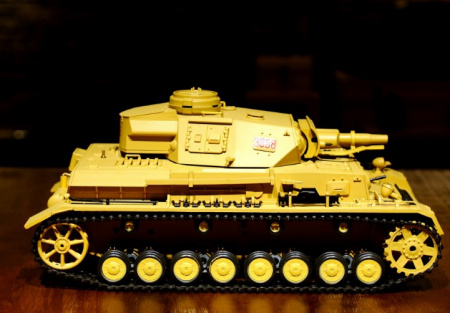 Радиоуправляемый танк Heng Long DAK Panzerkampfwagen IV Ausf F-1 Pro масштаб 1:16 - 3858-1Pro V6.0
