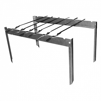 Мангал "Пикник" в чехле, 400х0х400