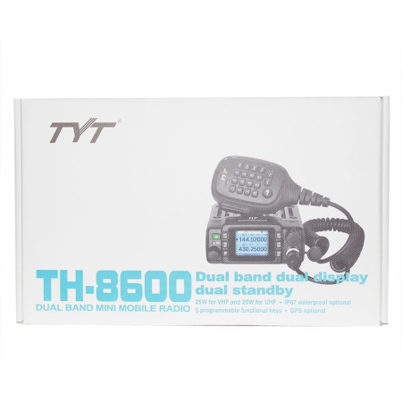 Радиостанция автомобильная TYT TH-8600 ip67