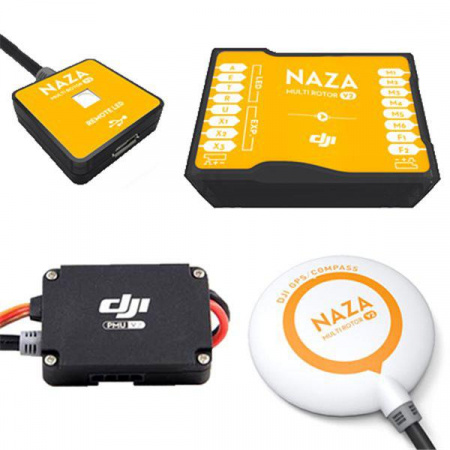 Полетный контроллер с GPS для мультикоптера DJI Naza-M V2 Combo