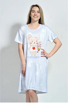 Туника мышонок с цветами