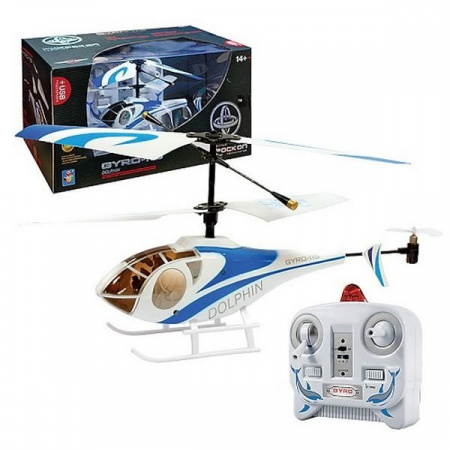 Мини вертолет Dolphin с гироскопом ИК, арт. 28026