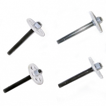 Вал с шестеренкой Wltoys V222, 4 шт. - V222-03