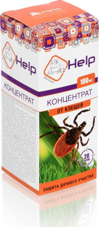Концентрат от клещей до 20 соток Help, инсектицидный, 100мл