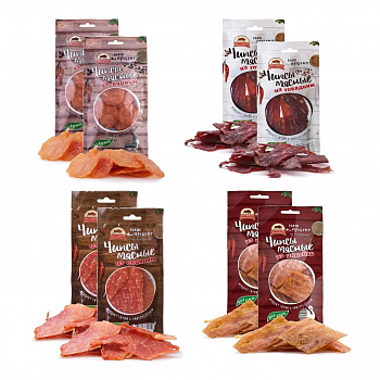Мясные чипсы, ассорти, 8 пачек