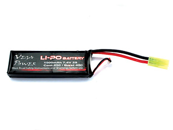 Аккумулятор Vega Power Li-Po 7,4V 1500 mAh