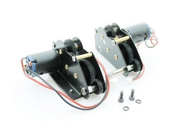Редуктора Taigen стальные, 3в1, 18kRPM, для танков Tiger 1 (plastic) TG120267-01