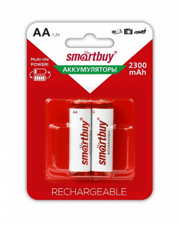 Аккумулятор SMARTBUY AA Ni-MH 2300мАч BL2