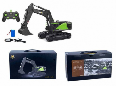 Радиоуправляемый экскаватор HUI NA TOYS масштаб 1:14 2.4G - HN1593
