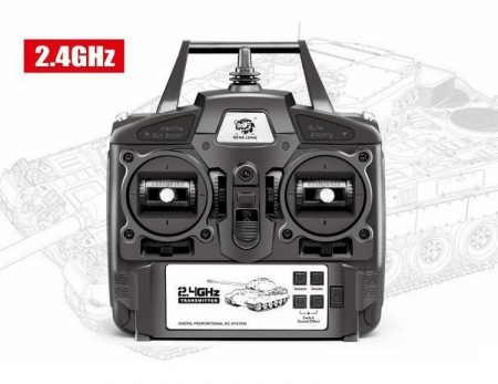 Pадиоуправляемый танк Heng Long 1:16 2.4G RTR - 3939-1Upg V6.0