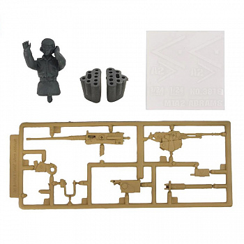 Набор декоративных элементов Heng Long 1/24 3816 U.S.M1A2 ABRAMS