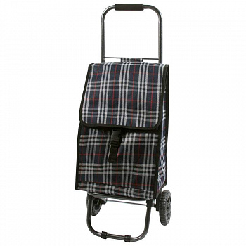 Сумка-тележка D203ECO Tartan 59686