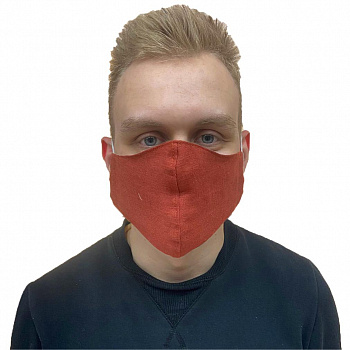 Защитная маска для лица (лён)