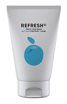 [REFRESH] Маска для лица ОЧИЩЕНИЕ/НИЖНЯЯ ЧАСТЬ ЛИЦА Triple Сare Mask Bottom, 50 мл