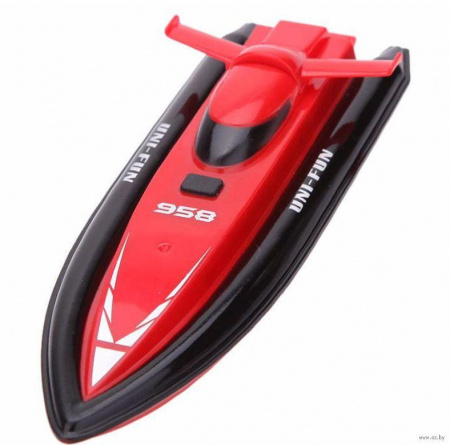 Катер Huan Qi HQ958A Mini  на радиоуправлении 27-40Mhz RTR 14см