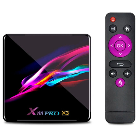 Андроид TV приставка DGMedia X88 Pro X3 s905X3 4Gb/32Gb
