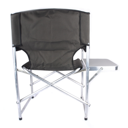 Кресло складное Кедр со столиком, алюминий AKS-06