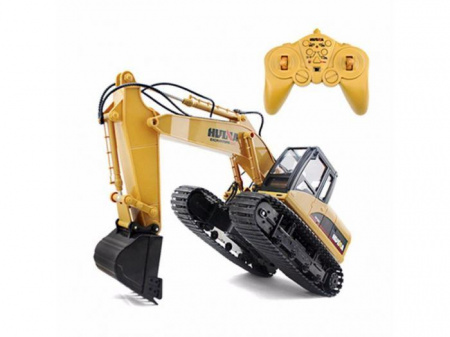 Радиоуправляемый экскаватор HUI NA TOYS масштаб 1:14 2.4G - HN1550
