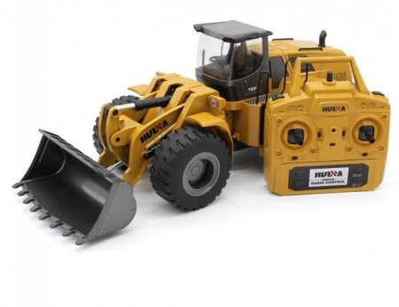 Радиоуправляемый погрузчик бульдозер HUI NA TOYS масштаб 1:14 2.4G - HN1583
