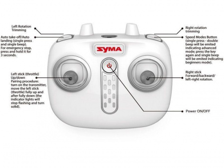 Радиоуправляемый вертолет Syma S107H - S107H