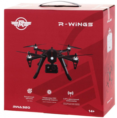 Радиоуправляемый квадрокоптер R-Wings RWA320