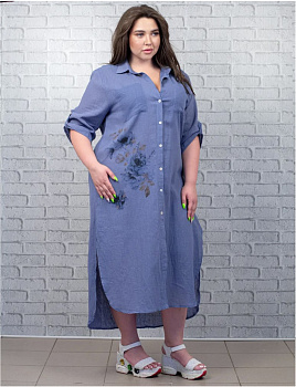Платье Qianzhidu Джинс 515021